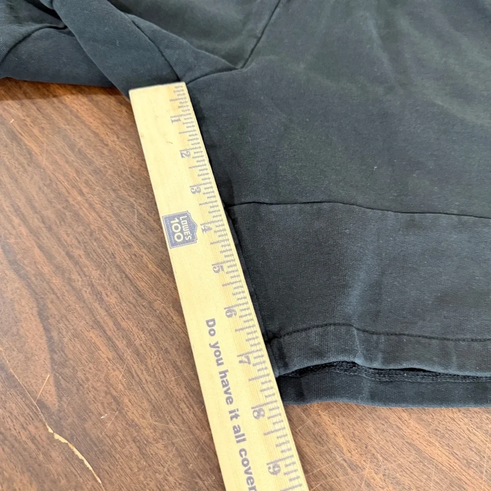 Lacoste Sweat Shorts Mens US Small / FR 3 Pre-Owned Black Gator Side Tape Logo